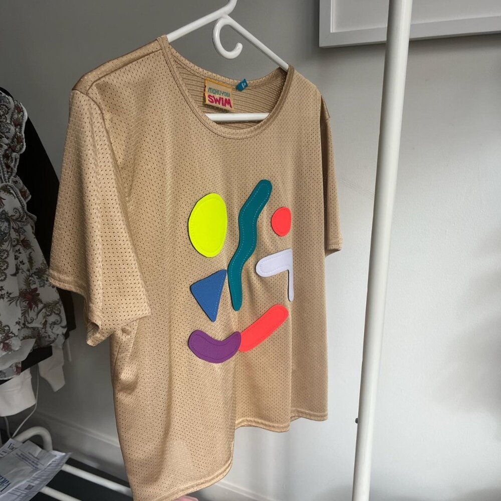 Mokuyobi Tan Mesh Swim Tee